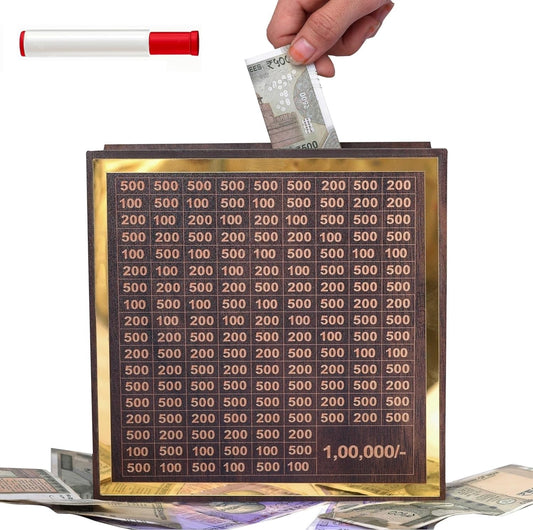 Golden Goal Saver Box - Money Savings Bank